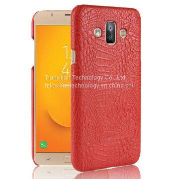 Crocodile Leather Hard Back Shell Case SKIN Cover For Samsung Galaxy J7 Duo photo-5