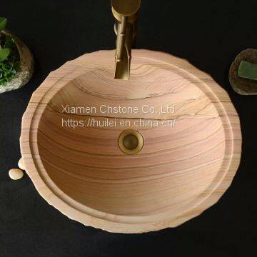 Sandstone Sinks,Stone Wash Basins,Nature Stone Wash Bowl