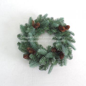 Artificial christmas wreath