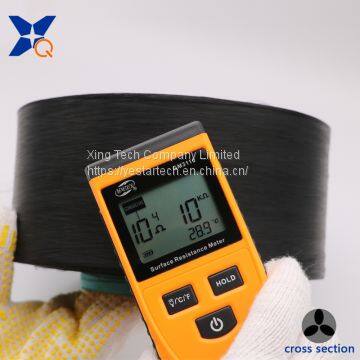 Black Conductive Carbon Inside Polyester Fiber Filaments ESD Gloves Yarn 150D/36F for Anti-Static Fabric-XT11359 photo-4