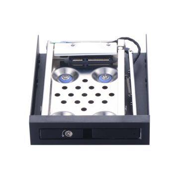 2.5in aluminum SATA anti-shock case hdd adapter hot swap hard drive docking station HDD mobile Rack