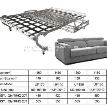 Low Seat Finger Touch Sofa Bed Mechanism UF000# photo-2