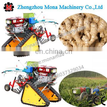 Ginger shallot harvester 2018 Chinese new type ginger harvester