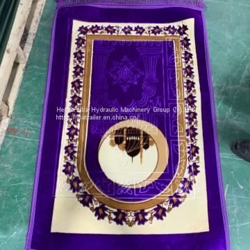 Embossed Carpet Prayer Mat Polyester Carpet