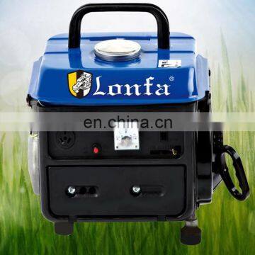 LONFA China Taizhou 650W Long Run Time DC Single Phase Small 950 Generator For Camping