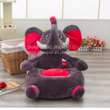 2019 Animal Elephant Baby Plush Sofa Chair for Sitting photo-4