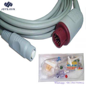 Philips M1568A Kit IBP Cable to Utah/Edward/Abbott Transducer Adapter Cable