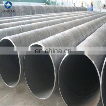 Factory direct sales steel piles spiral welded pipe used for gas and oil from China junnan steel