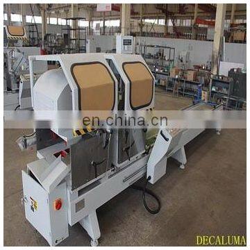 DECALUMA Aluminum Profile Display Double Head Cutting Saw Machine photo-2