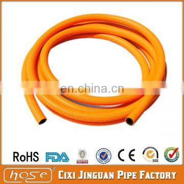 Factory Supply Low Pressure PVC LPG Gas Cooker Connectin Hose, Orange Electrical Flexible Pipe