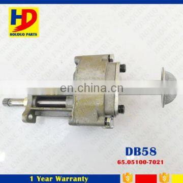 DB58 DB58T Diesel Engine Oil Pump For Daewoo OEM 65.05101-7025 65.05100-7021 photo-5