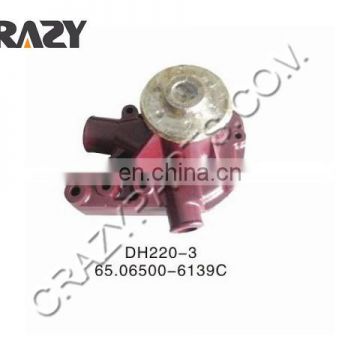 China supplier excavator DPMP DH220-3 engine water pump 65.06500-6139C