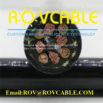 Flexible Kevlar Reinforced Cat6 Cable for Pipe Inspection Crawler