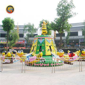 China Manufacturer Kids Carnival  Amusement Park Rotating Self Control Bee Rides For Sale