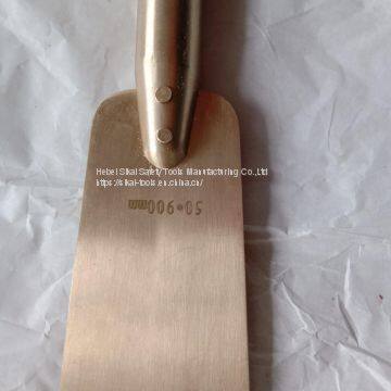 Wood Handle Scraper Aluminum Bronze Alloy Non Sparking Tools for Marine photo-2