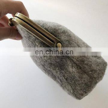 Customized Felt Handbag Coin Bag photo-3