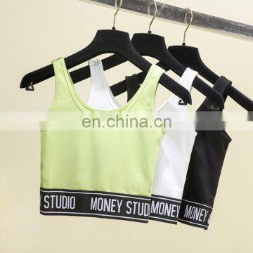 OEM wholesale customized o-neck tank tops, women tank tops