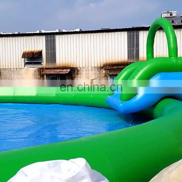 QH-S-11-giant outdoor inflatable water slide/inflatable water games for adult kids