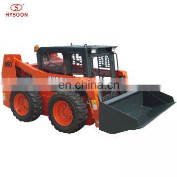 Cheap Price High Quality Mining Equipment Skidsteer Loaders 850kg Compact Loader With Earth Bucket photo-2