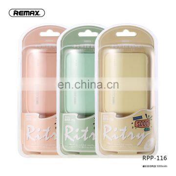 Remax 2020 Ritry Series 5000mah Mobile Charger 2 Usb Power Bank photo-7