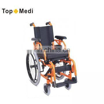 Pediatric medical equipment folding lightweight children wheelchair for kids