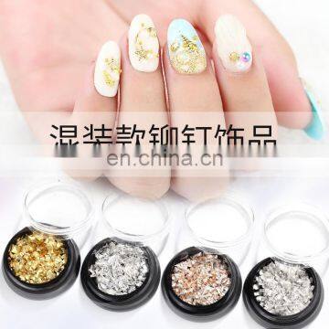 Factory wholesale Metal nail studs salon decor for sale