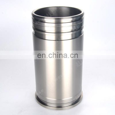 Excavator engine parts S60 130mm cylinder liner 23531249 with Quenched bainite material