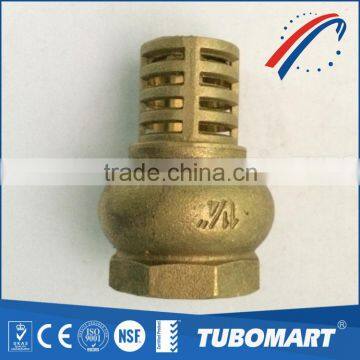 Medium Temperature cw617n brass water check valve for heating system pipes