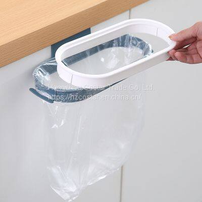 Over The Cabinet Plastic Trash Bag Holder for Kitchen, RV,Bathroom, Dorm Room photo-2
