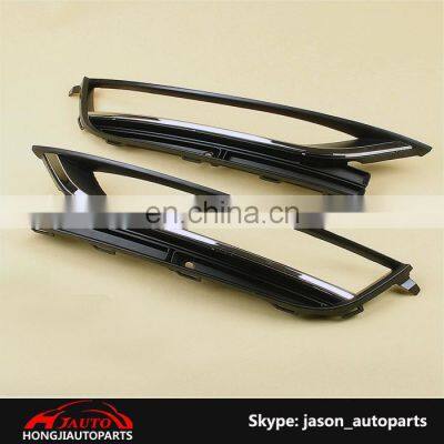 Auto Front Bumper Fog Lamp Light Grille Cover For Volkswagen Passat B7 2012-2014