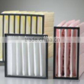 air ventilation system pharmaceutical clean room bag air handling unit parts PAU ahu bag filter pocket filter