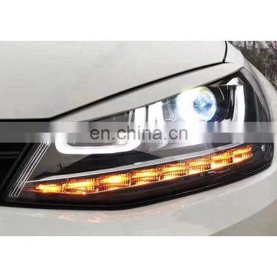 Upgrade Led Double U Headlamp Headlight Plug and Play for VW Volkswagen Golf 7 Head Lamp Head Light 2014-2017 photo-4