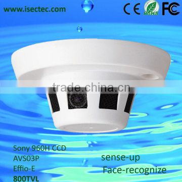 1/3" Sony CCD High definition 800TVL CCTV hidden camera look like smoke detector with 2.1mm/2.8mm/3.6mm-6mm lens