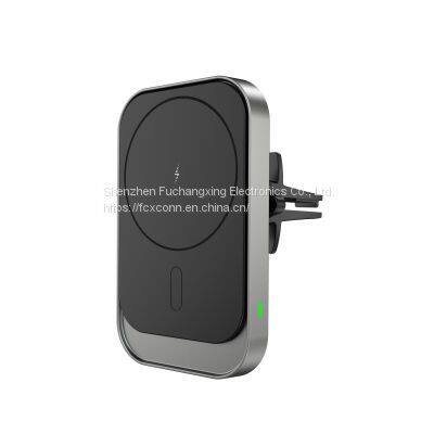 Car Mount Wireless Charger For IPhone 12 11 XS XR X 8 Quick Charge 10W Fast Charging Phone Holder Stand For Samsung S20 S10 photo-3