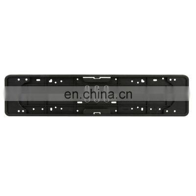 Car truck license number plate PP rear licence plate holder Black