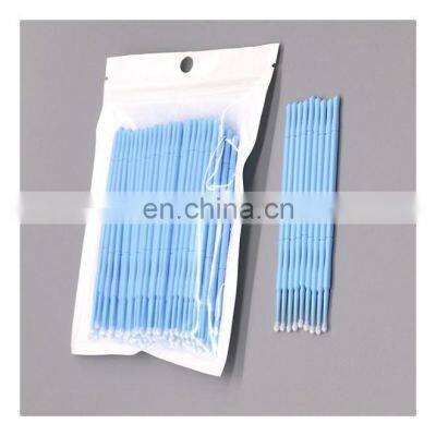 100Pcs Disposable Micro Applicator Skinny Eyelash Brush 2 5Mm Wandes Wand Eyelash Brush Extension Cotton Swab