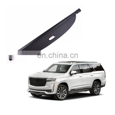 Factory Directly Sale Retractable Cargo Cover Security Rear Trunk Shade For Cadillac Escalade 2021 Trunk Cargo Cover