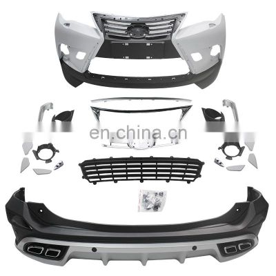 Body Kits For RAV4 2014-2015 Upgrade for LEXUS   Facelift Conversion Body Kits Front Bumper Grill