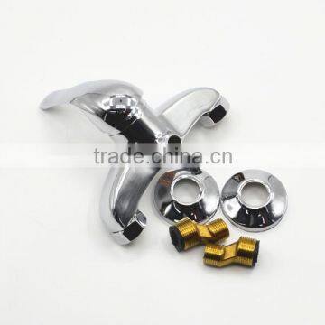 in-wall installed temperature control bath shower faucet