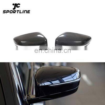 Carbon Fiber Side Mirror Covers for BMW 5 Series G30 G31 G38 7 Series G11 G12