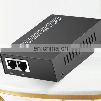 Fiber Media Converter 10/100M 1Fiber Port +2 RJ45 Port 1PO and 2 LAN Port photo-4