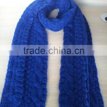 wholesale winter stylish wool knitted scarf