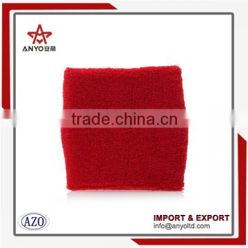 Hot sell delicate multicolor good quality sweatband for wrist support