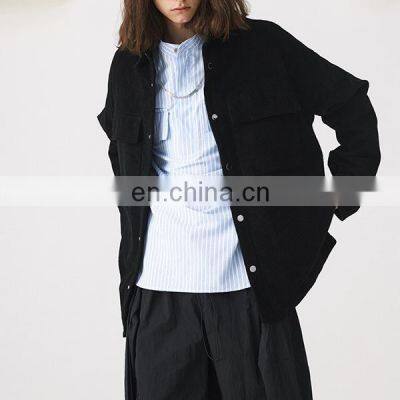 2021 New Wholesale Customized Logo Men Stand Collar Cotton Polyester Sport Jacket photo-3