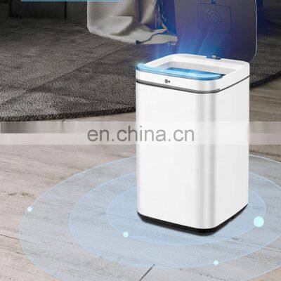 Популярные в 2022 году смарт-расписные золотые автоматические сенсорные бытовые продукты, смарт-мусорки из нержавеющей стали photo-4