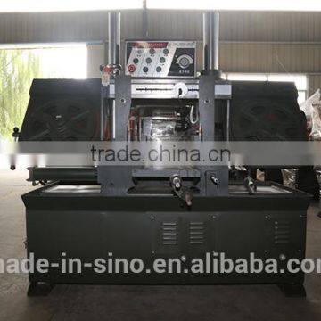 GZ4230 horizontal twin post metal cutting 300mm capacity band saw for steel channel