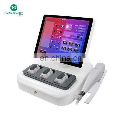 Professional Hifu Face Lift Machine Hifu 4D Hifu 8 Cartridges 3D 11 Lines 12 lines Cartridges 2021 Advanced beauty machine