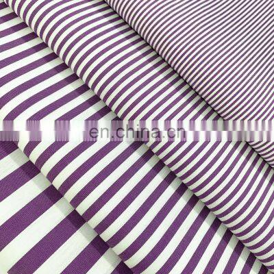 Textile Fabrics 100% Cotton Materials Woven Chinese Cotton Stripe Roll of Fabric photo-2