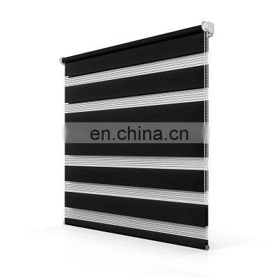 High Quality Horizontal Window Blinds Zebra Blinds Custom Double Day And Night Eruopean Zebra Roller Blinds Shades