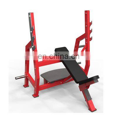 Weightlift Bench Press Red Black Commercial Gym Fitness Equipment Gym Weight Utility Upright Incline Bench Press